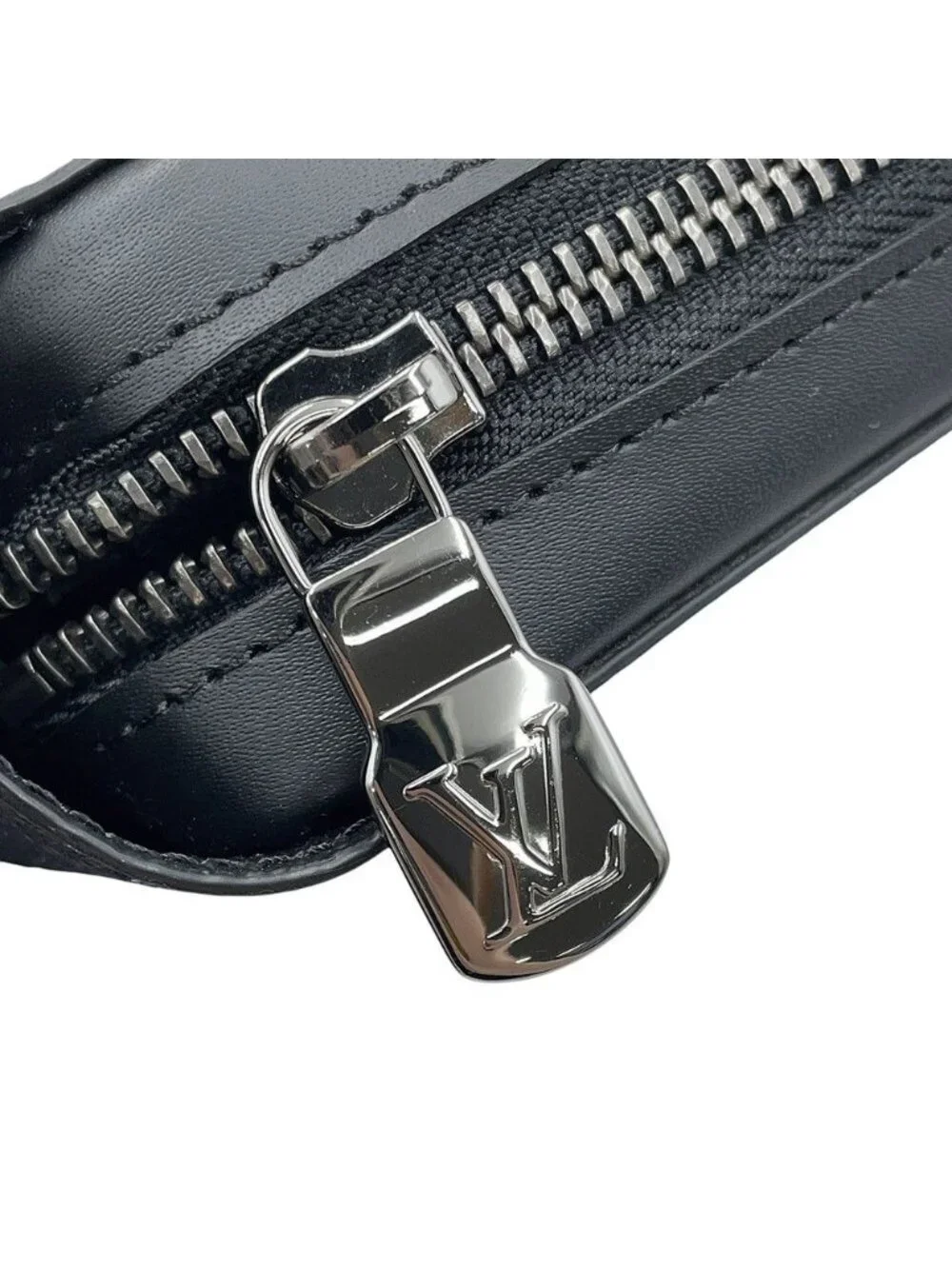 Louis Vuitton Wallet Monogram Eclipse Zippy XL Black